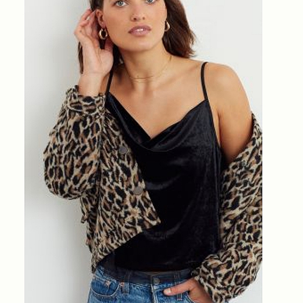NWT Anthropologie Velvet Tank Top